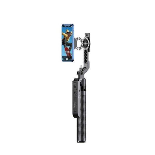 Trípode Prixton IA Content Studio 180 cm control gestos rotación 360° inalámbrico