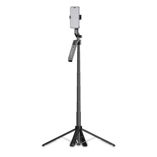 Trípode Prixton IA Content Studio 180 cm control gestos rotación 360° inalámbrico