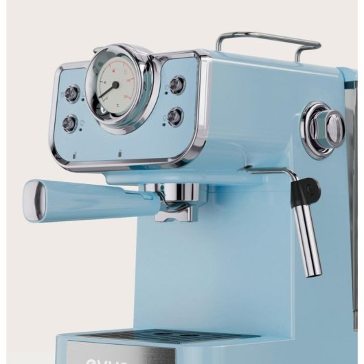 Cafetera Espresso Evvo Intensa Retro 1,5 L 15 Bares con doble salida y vaporizador