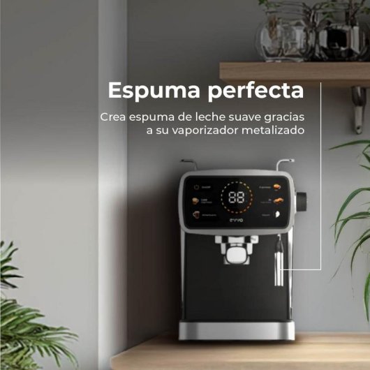 Cafetera espresso Evvo Intensa 30S 1,5 L 20 bares doble salida táctil