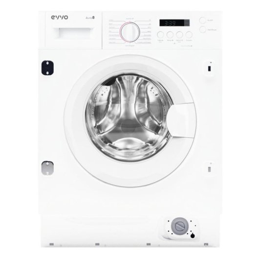 Lavadora Evvo Aura i7 Carga Frontal 7 Kg 1350 rpm A Blanca Integrable