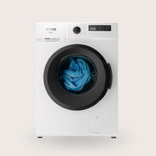 Lavadora Evvo Terra Carga Frontal 7 Kg 1200 rpm A Blanca con Motor Inverter
