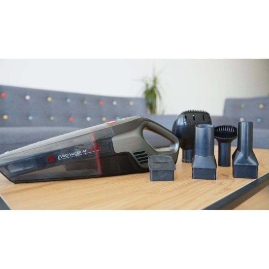 Aspiradora de Mano sin Cable Evvo Ai6 150W 22,2V 25 min Accesorios Mascotas Negro