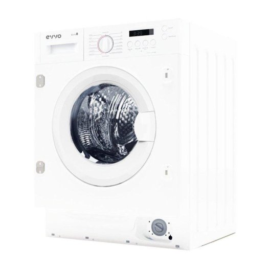 Lavadora Evvo Aura i9 Carga Frontal 9 Kg 1350 rpm A Blanca Integrable