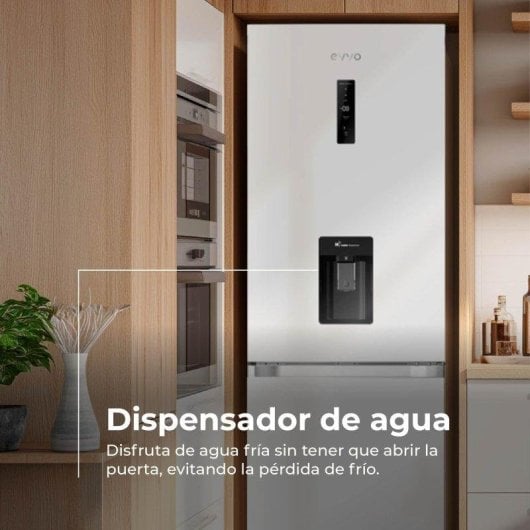 Frigorífico Combi Evvo F56 Aqua Total No Frost 185cm 320L D Blanco