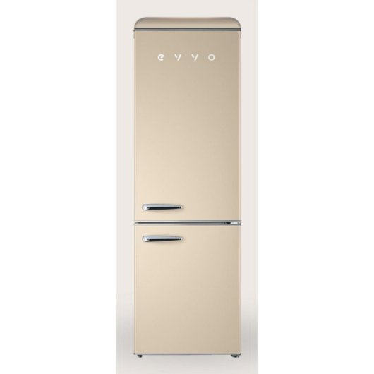 Frigorífico Combi Evvo F55BG Defrost 192cm 300L E Beige