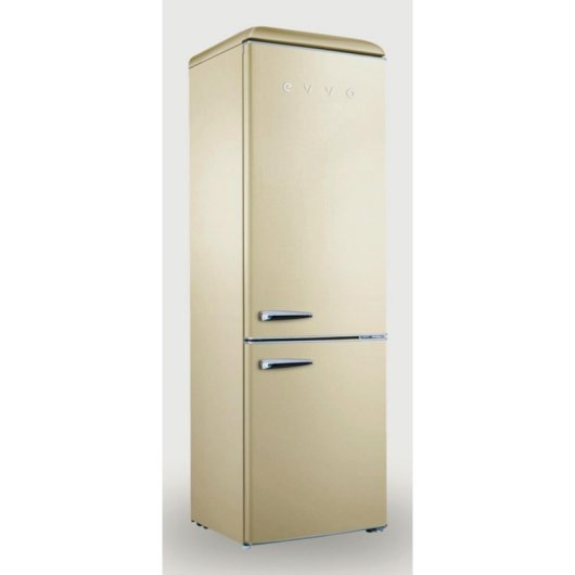 Frigorífico Combi Evvo F55BG Defrost 192cm 300L E Beige