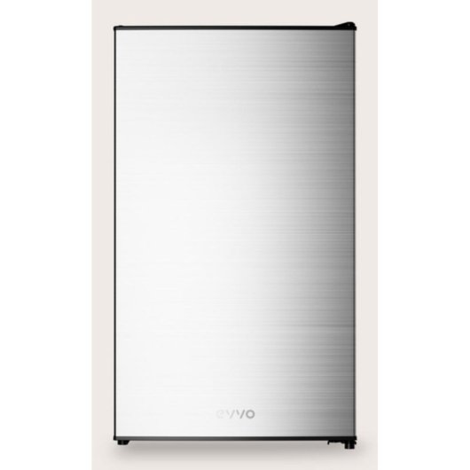 Frigorífico Mini Evvo Home F24X Defrost 83 cm 91 L E Acero inoxidable
