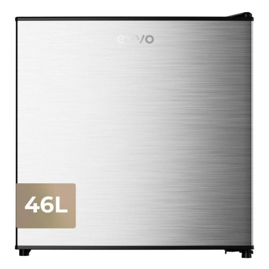 Frigorífico Mini Evvo F22x Defrost 48cm 46L E Inox