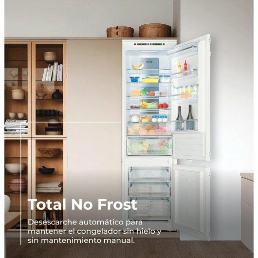 Frigorífico Combi Evvo Fi65 No Frost 194cm 270L E Blanco