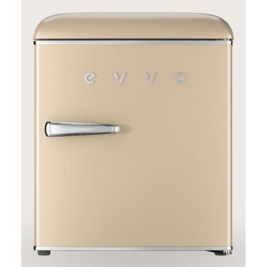 Frigorífico Mini Evvo F20BG Defrost 55cm 45L E Beige