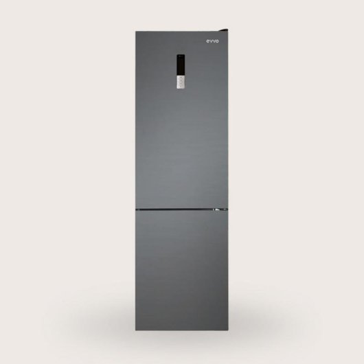 Frigorífico Combi Evvo Home EVVO F55DX Total No Frost 186cm 322L D Grafito