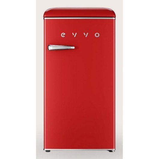 Frigorífico Mini Evvo F26R Retro Defrost 90cm 95L E Vermelho