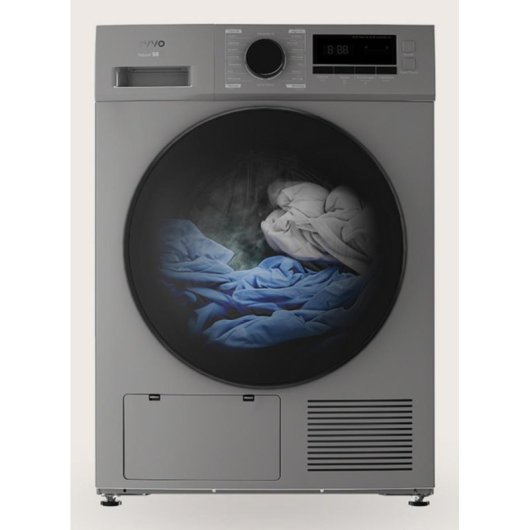 Secadora de condensación Evvo Home S8X E 8 kg Clase energética E con bomba de calor