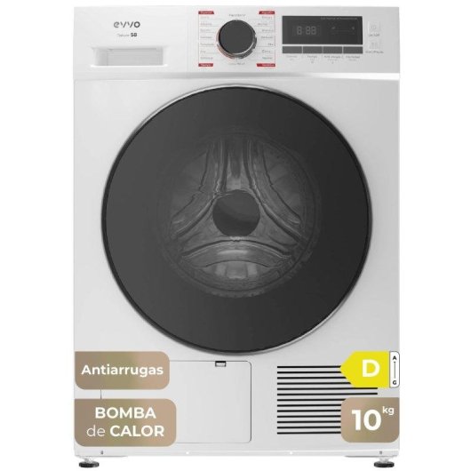 Wäschetrockner Evvo S10 10kg Klasse D mit Airfresh und Feuchtigkeitssensor
