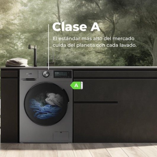 Lavasecadora Evvo Home 10+7kg A Nova 10/7x con vapor y Stain Master