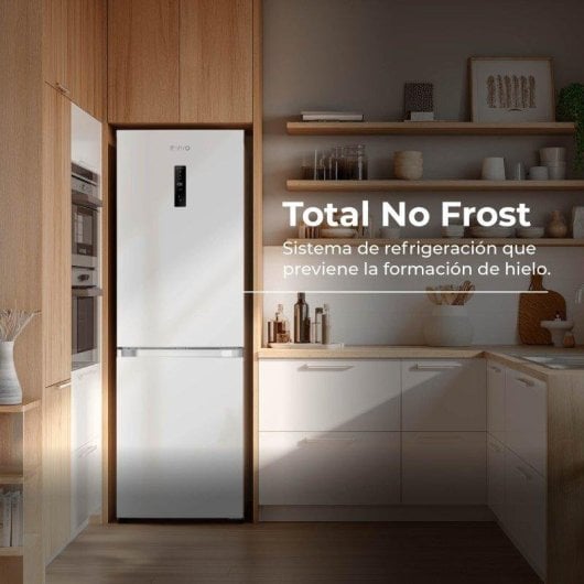 Frigorífico Combi Evvo F56 Total No Frost 180cm 320L D Blanco
