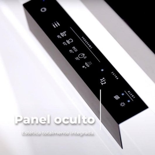 Lavavajillas Evvo EVVO D1X Slim 9 cubiertos E con media carga y panel oculto