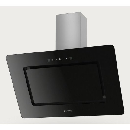 Campana extractora Evvo CE48 Black Canalisation 90cm avec contrôle tactile