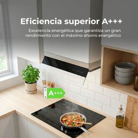 Campana extractora Evvo CEi56 Integrada Canalizado/Recirculación 56cm táctil