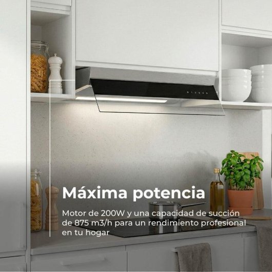 Campana extractora Evvo CEi56 Integrada Canalizado/Recirculación 56cm táctil