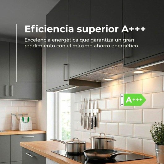 Campana extractora Evvo CEi55 Integrada Canalizado/Recirculación 55cm LED