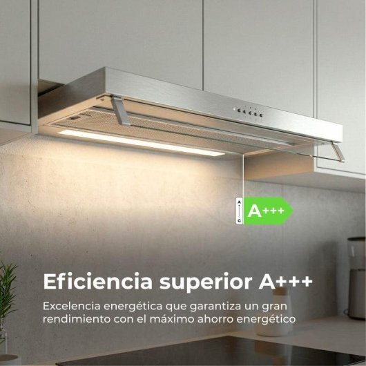Campana extractora Evvo CEi55 Integrada Canalizado/Recirculación 55cm LED