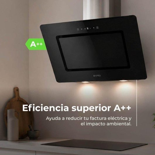 Campana extractora Evvo CE43 Canalizado/Recirculación 60cm con control táctil