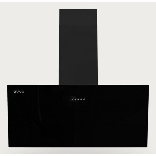 Campana extractora Evvo CE45 Abluft Umluft 90cm 650m³/h mit Touchsteuerung