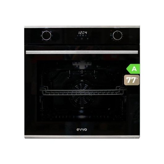 Horno Multifunción Evvo Home H20 72L 60cm Hidrolítico A Vapor Grill Inox
