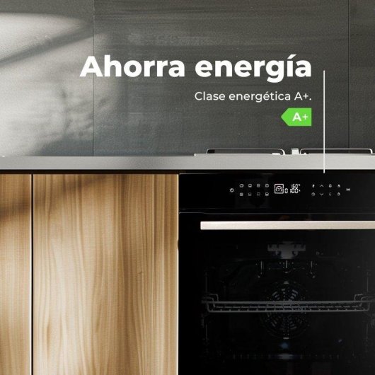 Horno Multifunción Evvo Home H20 72L 60cm Hidrolítico A Vapor Grill Inox
