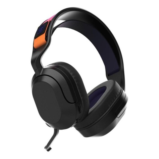 Auriculares JLab Nightfall inalámbricos Bluetooth gaming con ANC, micrófono y USB-C negro