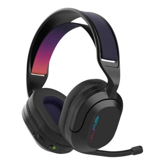 Auriculares JLab Nightfall inalámbricos Bluetooth gaming con ANC, micrófono y USB-C negro