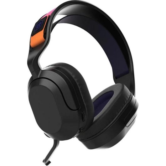 Auriculares JLab Nightfall inalámbricos Bluetooth gaming con ANC, micrófono y USB-C negro