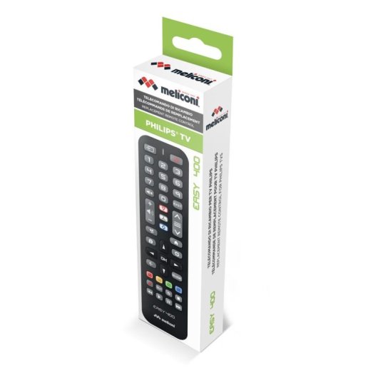 Mando a distancia Meliconi Easy 400 Philips Negro