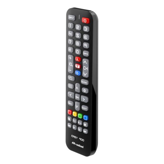 Mando a distancia Meliconi 808064 TV IR inalámbrico Negro