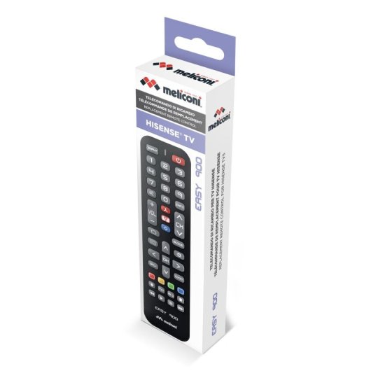 Mando a distancia Meliconi 808064 TV IR inalámbrico Negro