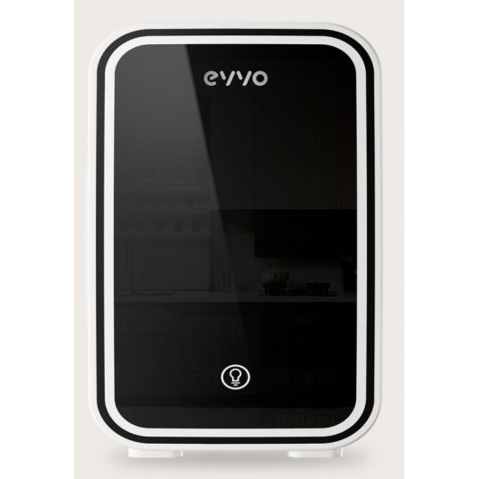 Nevera Portátil Evvo Home F6 Beauty 6L Blanco Frío Calor LED