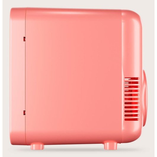 Nevera portátil EVVO F6 Beauty 6 L Espejo con Luz LED Rosa