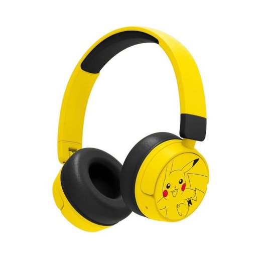 Cuffie OTL Technologies Pokémon Pikachu Bluetooth wireless e cablate gialle