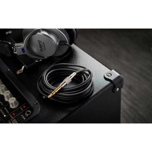Auriculares Roland RH-200S avec câble 6,5 mm filaire pour musique noir et argent