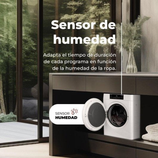 Secadora de evacuación Evvo Home Mini S3 3 kg Blanco con sensor humedad