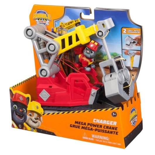 Camion Gru Spin Master Rubble & Crew Charger Megapotente