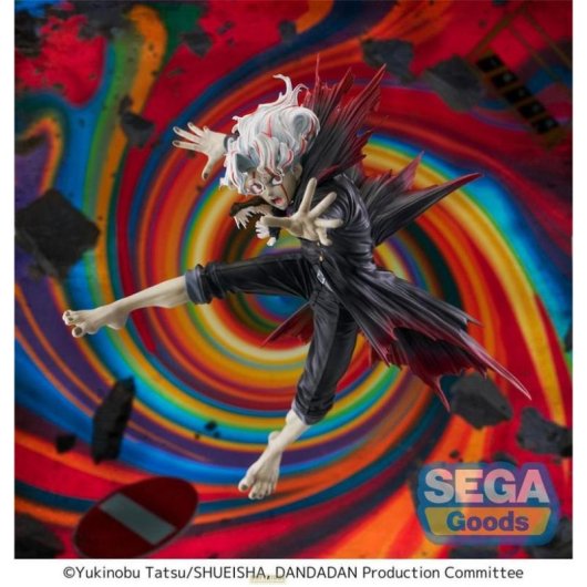 Estatua coleccionable SEGA Dandadan Okarun Transformed PVC 25 cm