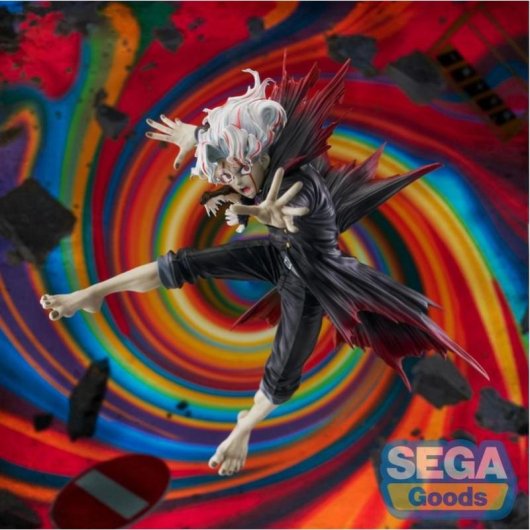 Estatua coleccionable SEGA Dandadan Okarun Transformed PVC 25 cm