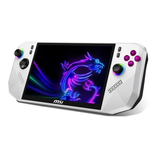 MSI Claw A8 Portable AMD Ryzen Z2 Extreme 1TB SSD LPDDR5x Blanc