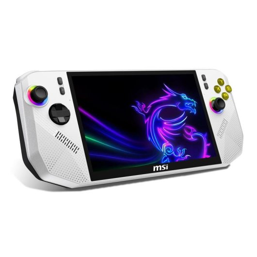 MSI Claw A8 Portable AMD Ryzen Z2 Extreme 1TB SSD LPDDR5x Blanc