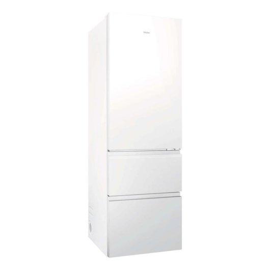 Frigorífico Combi Haier 3D 60 No Frost Clase C 185cm 340L Blanco