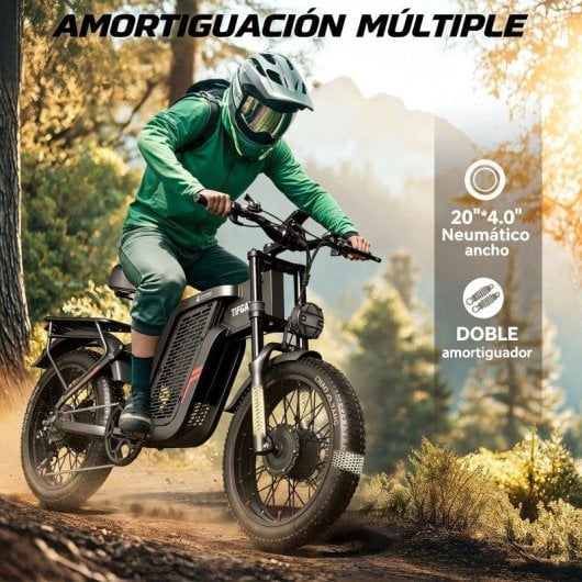 Bicicletta Elettrica Tifgalop F7 Doppio Motore 2000W