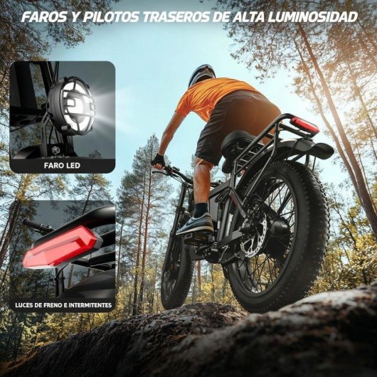 Bicicletta Elettrica Tifgalop F7 Doppio Motore 2000W